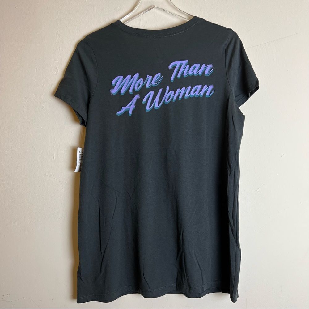 Torrid Classic Fit Tunic Tee - Vintage Aaliyah Black, Size 0 = Large-12/14 - Picture 4 of 10